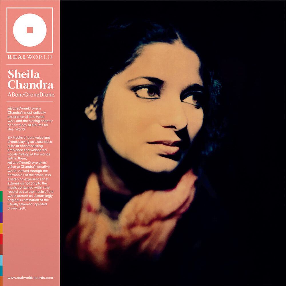 the album cover for Sheila Chandra - Abonecronedrone