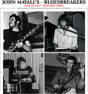 the album cover for John Mayall - Live In 1967 Vol. 3 (Blk)