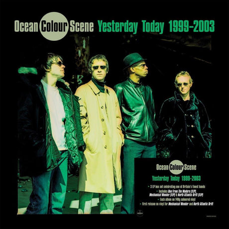 the album cover for Ocean Colour Scene - Yesterday Today 1999-2003 (Blk) (Ofgv) (Uk)