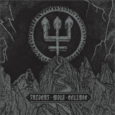 the album cover for Watain - Trident Wolf Eclipse