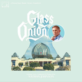 the album cover for Nathan Johnson  (Cvnl) - Glass Onion - O.S.T. [Clear Vinyl]