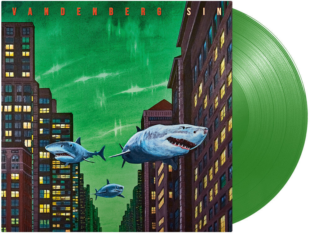 the album cover for Vandenberg - Sin - Green [Colored Vinyl] (Grn) (Ofgv)