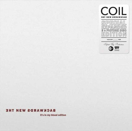 the album cover for Coil - New Backwards (It's In My Blood Edition) [Limited Edition]