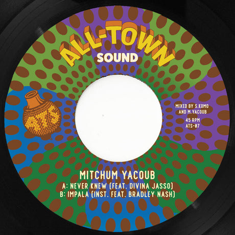 the album cover for Mitchum Yacoub - Never Knew