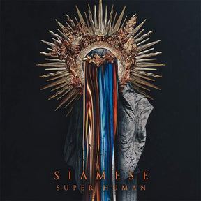 the album cover for Siamese - Super Human