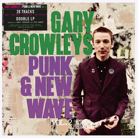 the album cover for Gary Crowley's Punk & New Wave 2 / Various - Gary Crowley's Punk & New Wave 2 / Various (Blk)