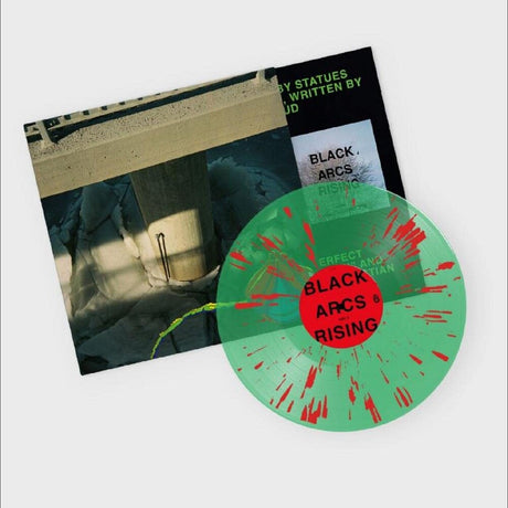 the album cover for Statues - Black Arcs Rising [Colored Vinyl] (Grn) (Red) (Spla)
