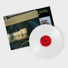 the album cover for Statues - Black Arcs Rising [Colored Vinyl] (Wht)