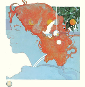 the album cover for Carole King - Simple Things [Colored Vinyl] [180 Gram] (Red)