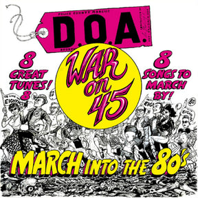 the album cover for Doa - War On 45 - 40th Anniversary (Bonus Tracks) [With Booklet]