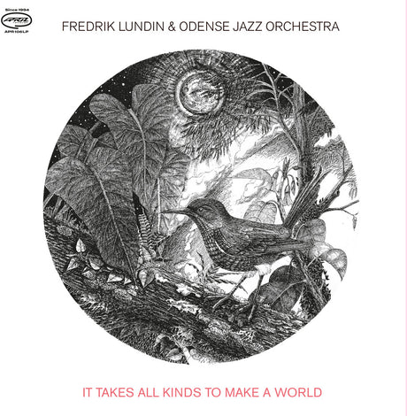 the album cover for Fredrik Lundin  & Odense Jazz Orchestra - It Takes All Kinds To Make A World
