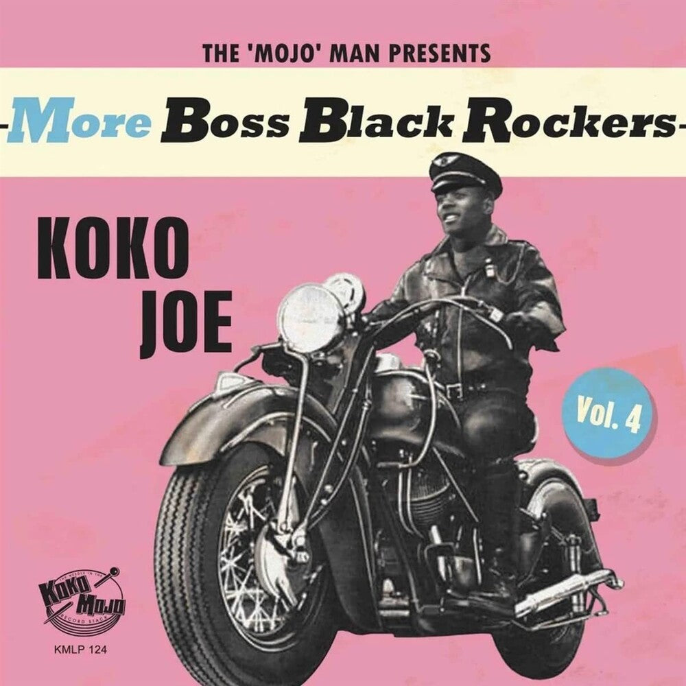 the album cover for More Boss Black Rockers 4: Koko Joe / Various - More Boss Black Rockers 4: Koko Joe / Various