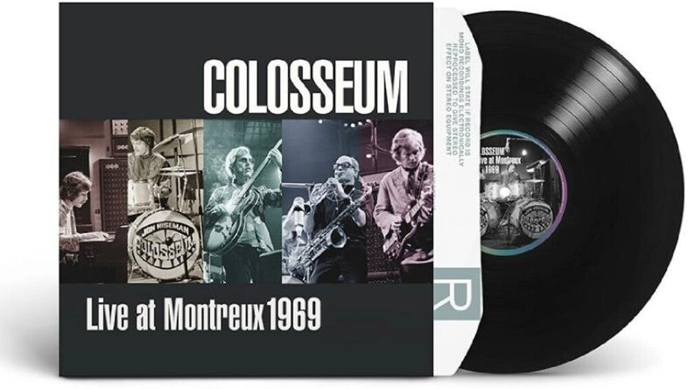 the album cover for Colosseum - Live At Montreux 1969 [180 Gram] (Uk)