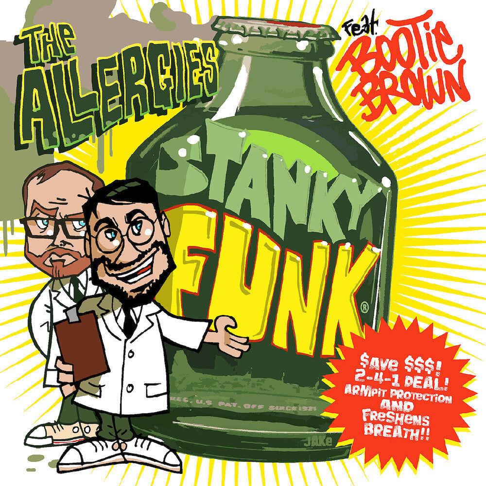 The Allergies - Stanky Funk (Feat. Bootie Brown) [7" Vinyl]