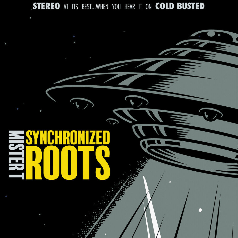 the album cover for Mister T. - Synchronized Roots