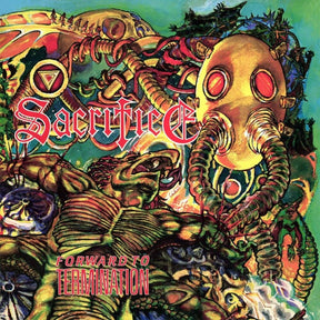 the album cover for Sacrifice - Forward To Termination [Limited Edition] (Post) (Phot) [Reissue]