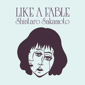 the album cover for Shintaro Sakamoto - Like A Fable - Coke Bottle Clear [Clear Vinyl]