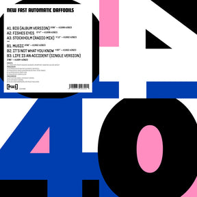 the album cover for New Fast Automatic Daffodils - - Pias 40