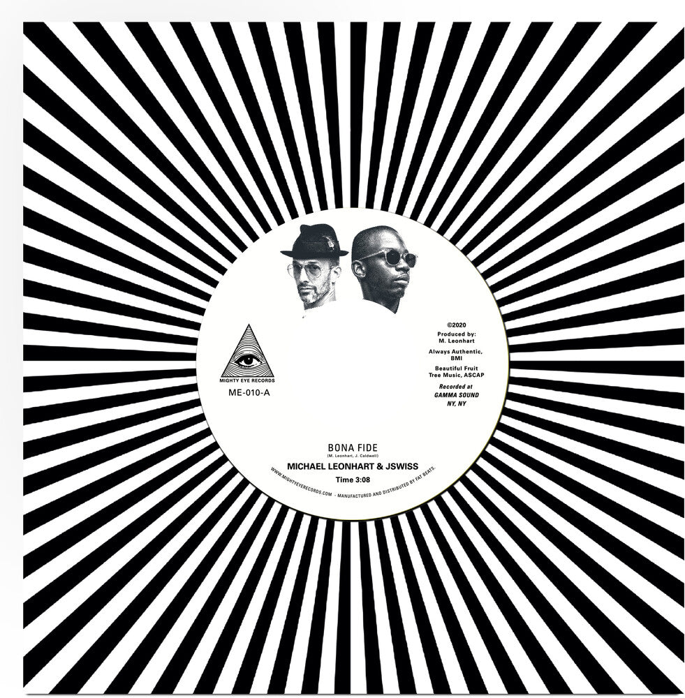 the album cover for Michael Leonhart  / J-Swiss - Bona Fide