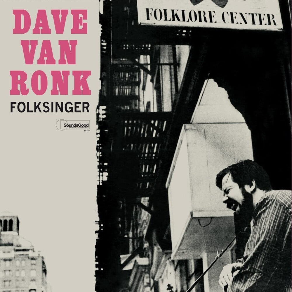 the album cover for Van Dave Ronk - Folksinger (Bonus Tracks) [Limited Edition] [180 Gram] (Spa)