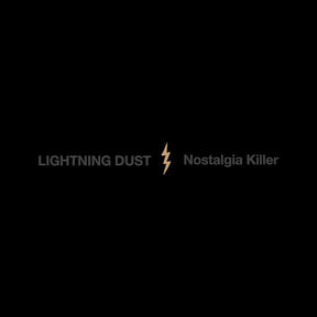 the album cover for Lightning Dust - Nostalgia - Cosmic Amber [Colored Vinyl]