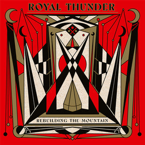the album cover for Royal Thunder - Rebuilding The Mountain - Beige [Colored Vinyl]