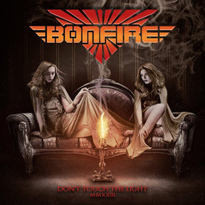 the album cover for Bonfire - Don't Touch The Light Mmxxiii - Clear Green [Clear Vinyl]
