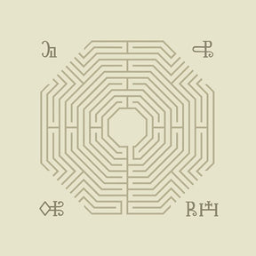 the album cover for Ritual Howls - Virtue Falters [Aubergine LP]