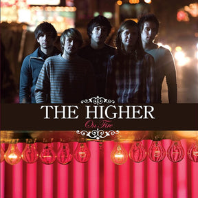 the album cover for Higher - On Fire Tri-Color (Blk) [Colored Vinyl] (Cyn) (Pnk)