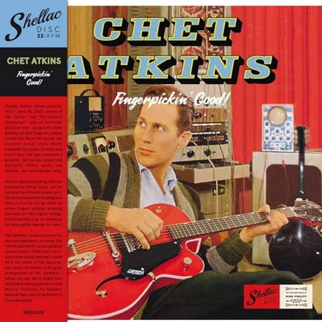 the album cover for Atkins, Chet - Finger Pickin' Good