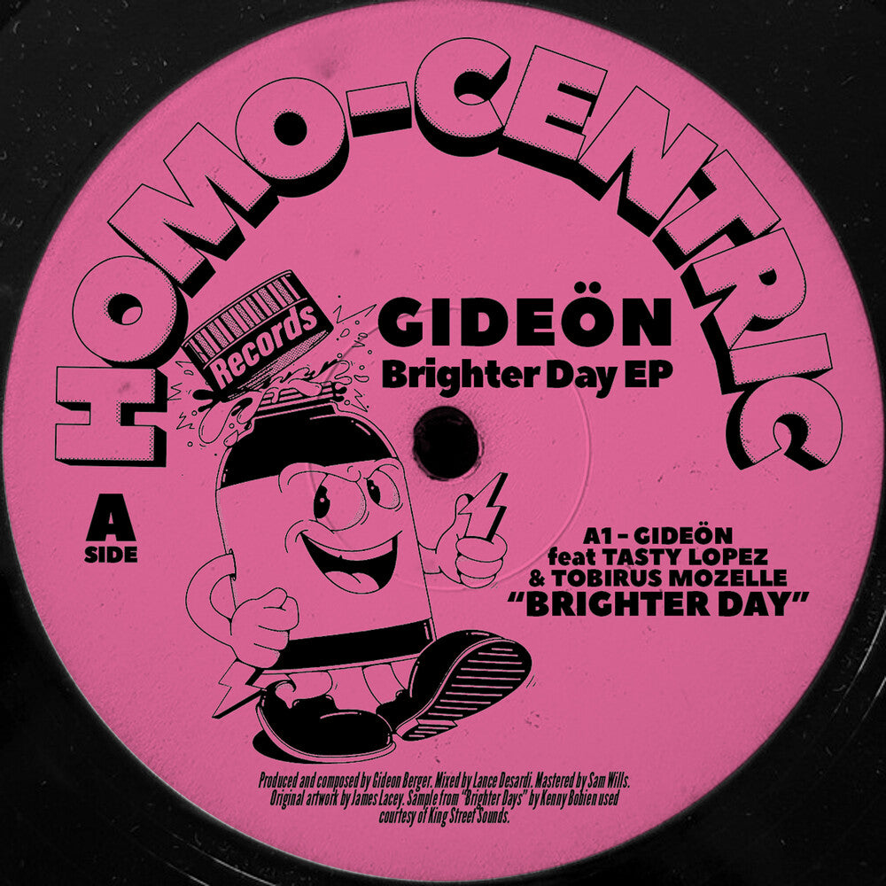 the album cover for Gideon - Brighter Day