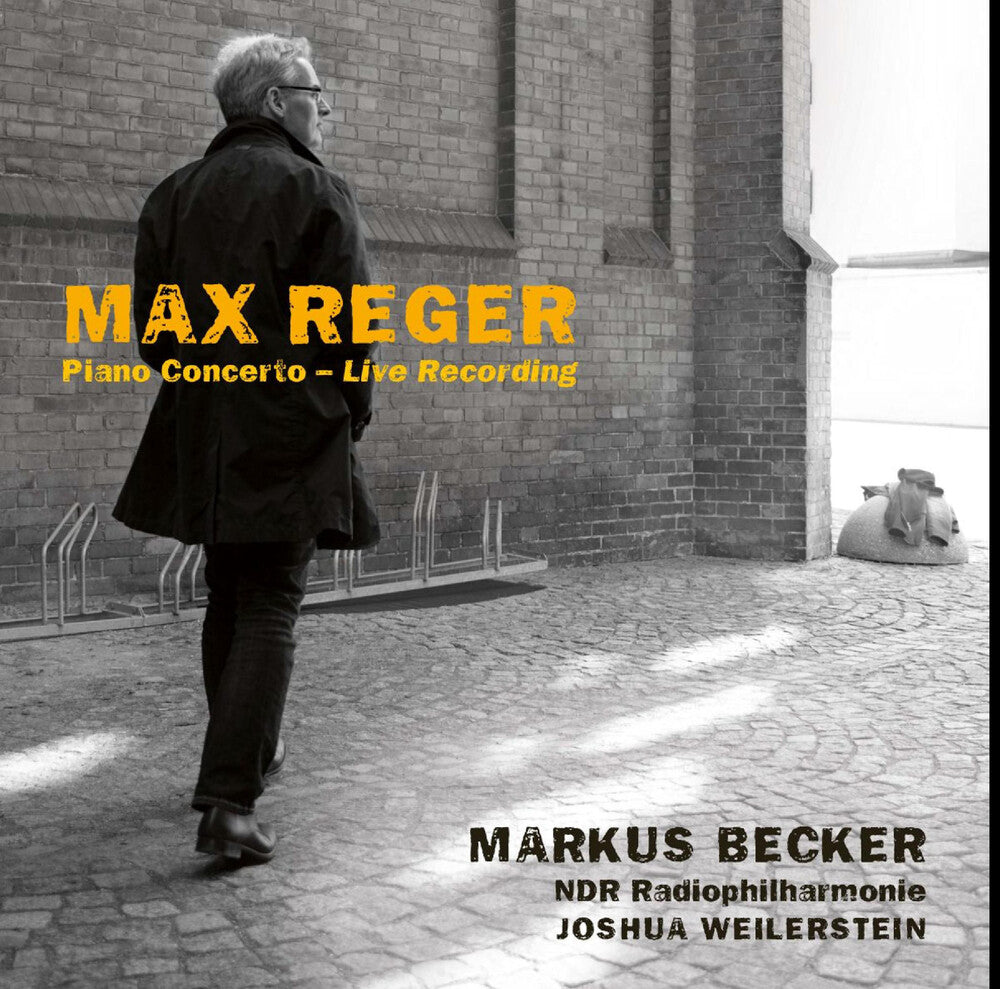 the album cover for Reger / Becker - Piano Concerto - Live Recording