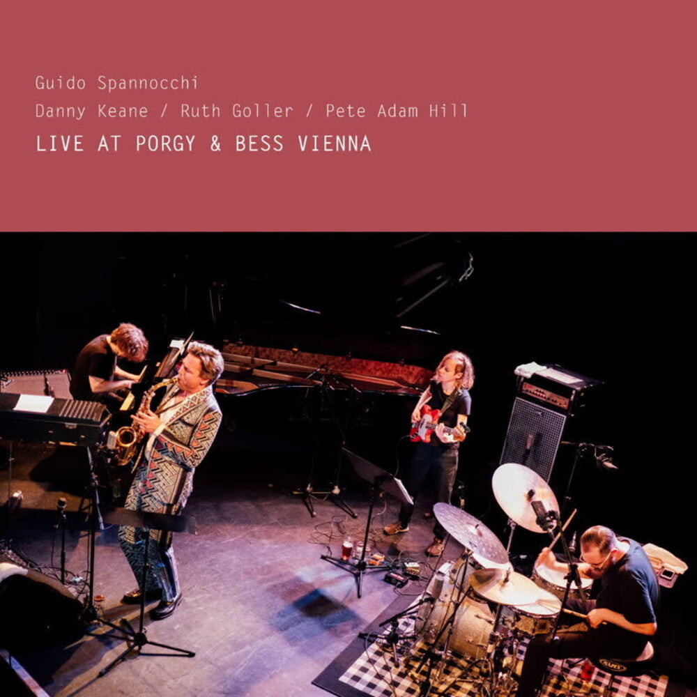 the album cover for Guido Spannocchi - Live At Porgy & Bess Vienna