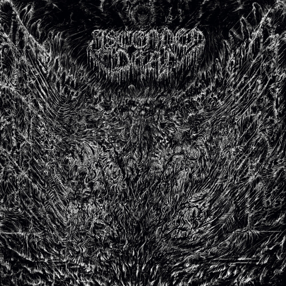 the album cover for Ascended Dead - Evenfall Of The Apocalypse - Silver/Black/White