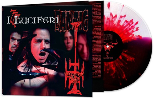 777: I Luciferi - Black/white/red Split Splatter (Vinyl)