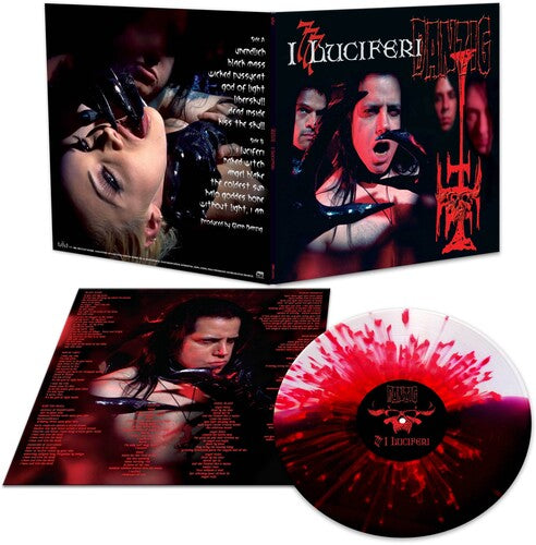 777: I Luciferi - Black/white/red Split Splatter (Vinyl)