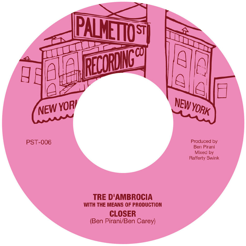 the album cover for Tre D'ambrocia - Closer / Love Is Gonna Let You Down