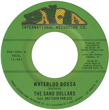 the album cover for Sand Dollars - Waterloo Bossa