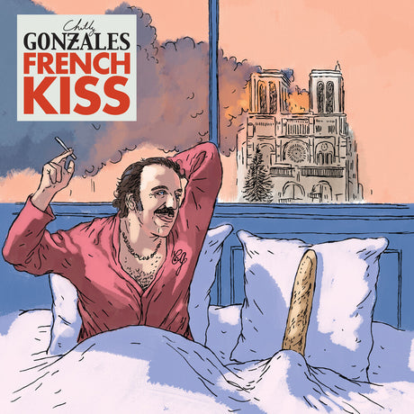 the album cover for Chilly Gonzales - French Kiss