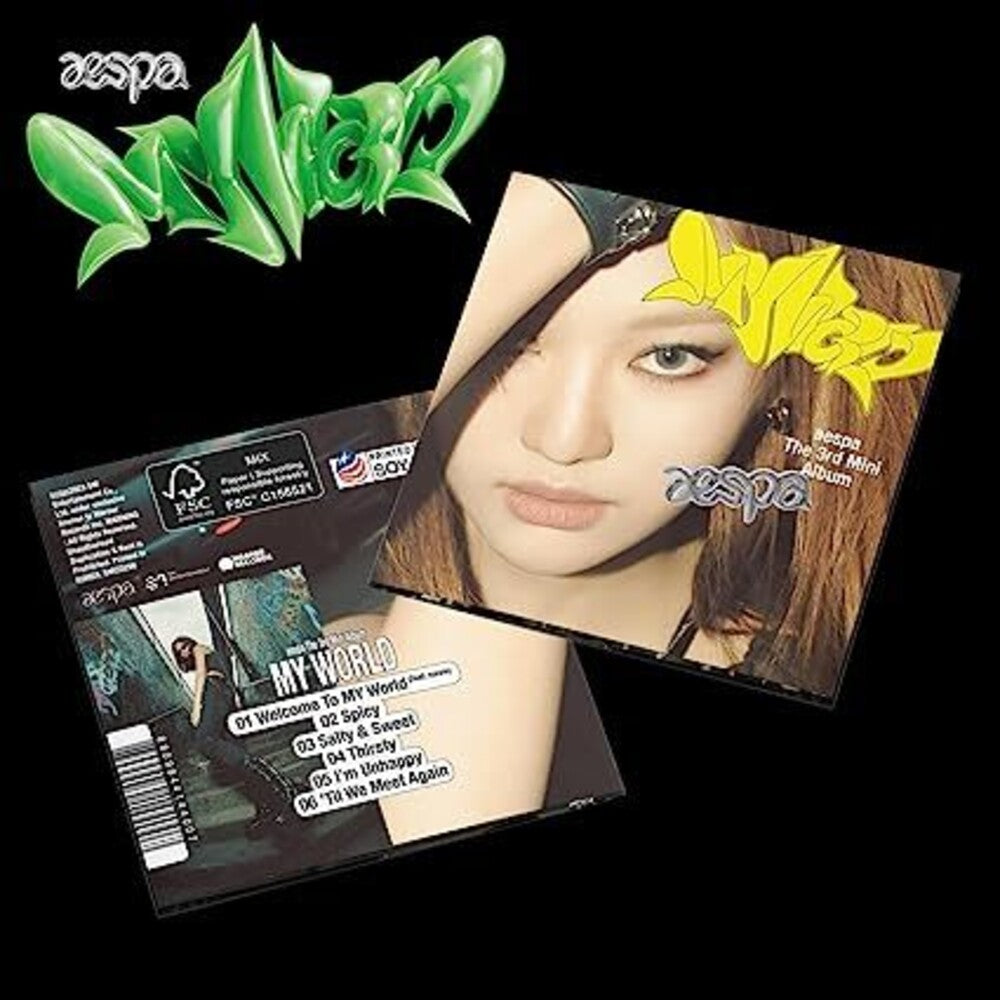 MY WORLD - The 3rd Mini Album - POSTER Ver. [NINGNING Cover]