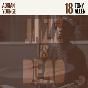 the album cover for Tony Allen & Adrian Younge - Tony Allen JID018 [Indie Exclsuive Limited Edition Brown LP]]