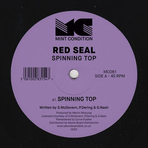 the album cover for Red Seal - Spinning Top