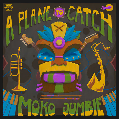 the album cover for Plane To Catch - Moko Jumbie