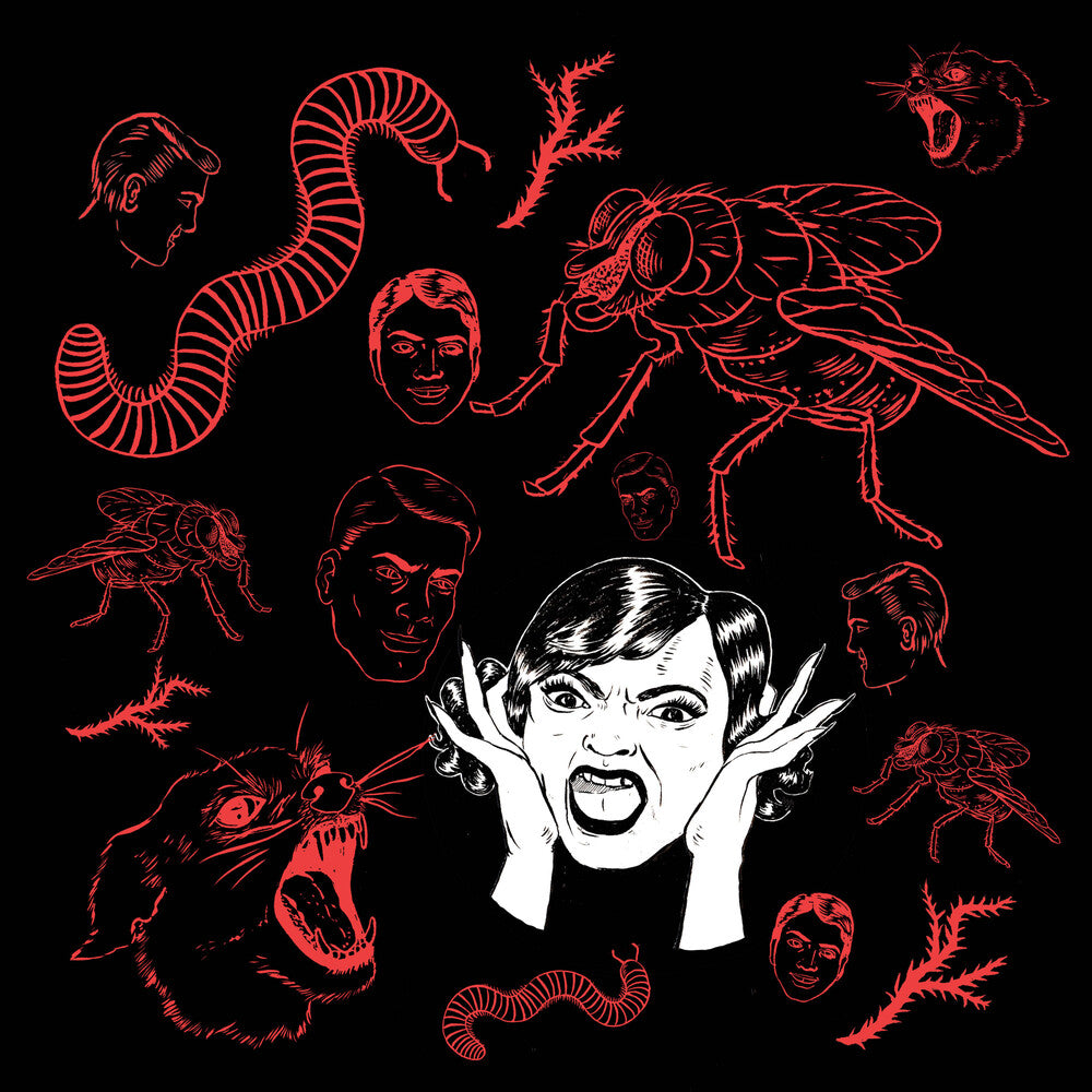 the album cover for Bush Tetras - They Live in My Head [LP]