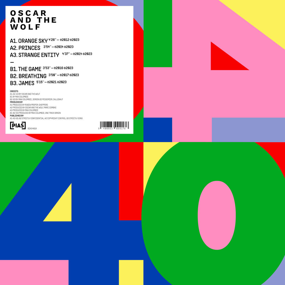 Oscar & The Wolf - - Pias 40 [12" Vinyl]