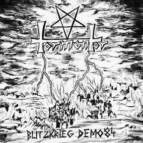 the album cover for Tormentor - Blitzkrieg Demo '84