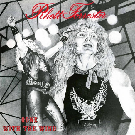 the album cover for Rhett Forrester - Gone With The Wind - Red [Colored Vinyl] (Red)