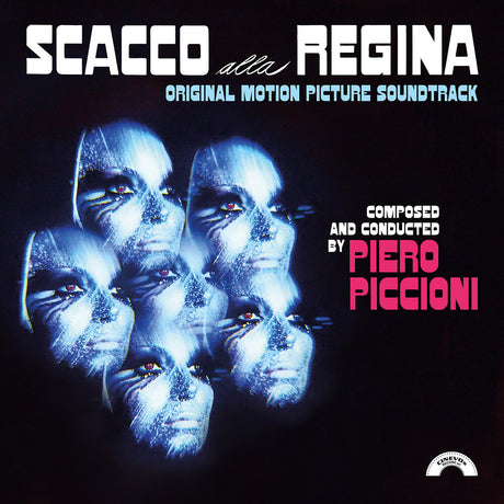 the album cover for Piero Piccioni  (Blue) (Colv) (Ltd) (Ofgv) (Ita) - Scacco Alla Regina - O.S.T. (Blue) [Colored Vinyl] [Limited Edition]