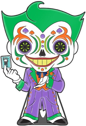 Funko Pop! Pins: - Dc Comics Day Of The Dead - Joker - Collectibles