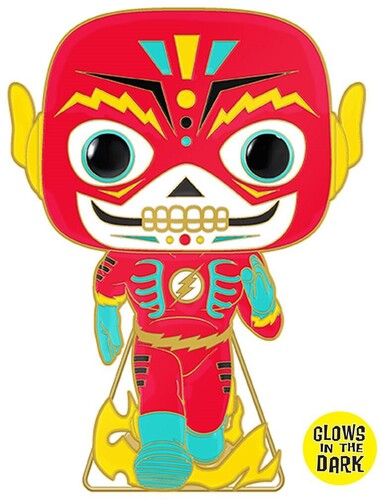 Funko Pop! Pins: - Dc Comics Day Of The Dead - Flash (styles May Vary - Collectibles